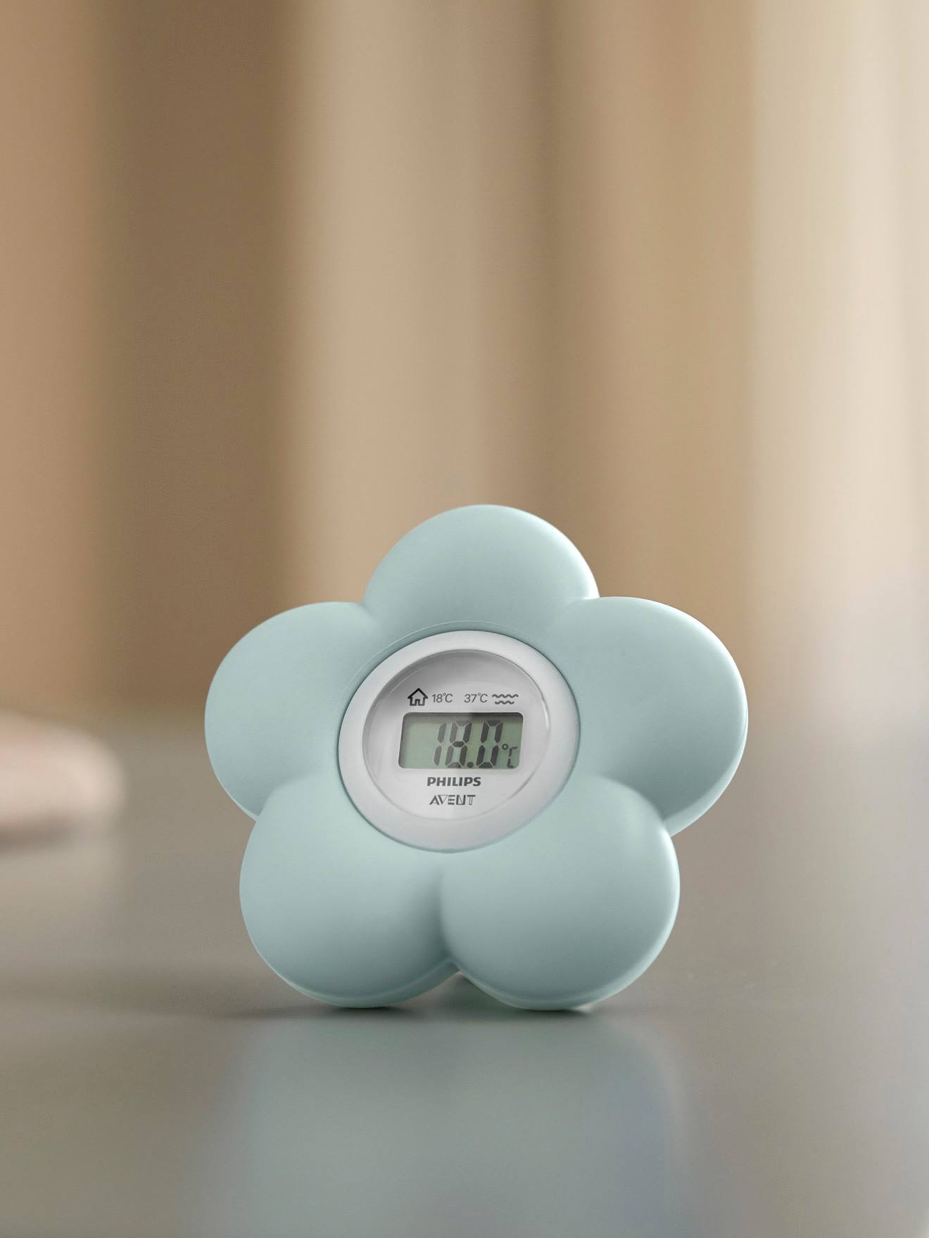 Digitale 2-in-1-thermometer Philips AVENT in de vorm van een bloem groen Top Merken Winkel